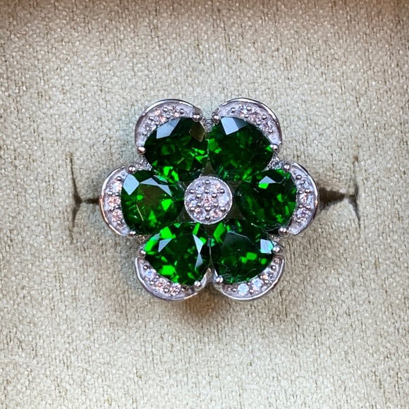 🌿Russian Chrome Diopside Ring🌿